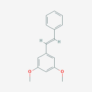 molecular formula C16H16O2 B192122 3,5-二甲氧基芪 CAS No. 21956-56-9
