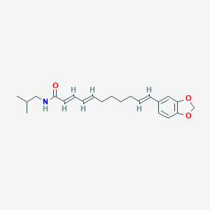 molecular formula C22H29NO3 B192128 胡椒碱 CAS No. 54794-74-0
