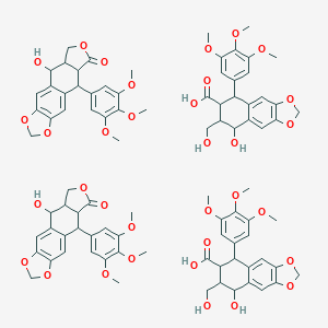 molecular formula C88H92O34 B192139 Podophyllin CAS No. 9000-55-9