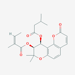 molecular formula C24H28O7 B192151 悬崖藤素 E CAS No. 78478-28-1