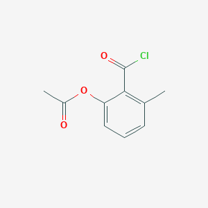 B019216 2-(Chlorocarbonyl)-3-methylphenyl acetate CAS No. 109987-15-7
