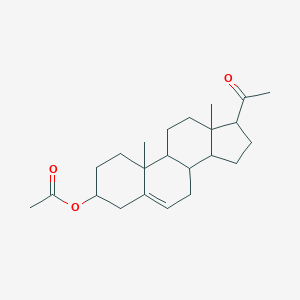 molecular formula C23H34O3 B192163 孕酮醋酸酯 CAS No. 1778-02-5