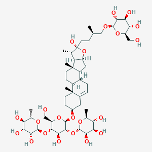 molecular formula C51H84O22 B192190 原薯蓣皂苷 CAS No. 55056-80-9