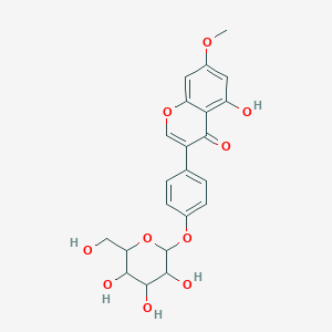 molecular formula C22H22O10 B192197 旋覆花素 CAS No. 154-36-9