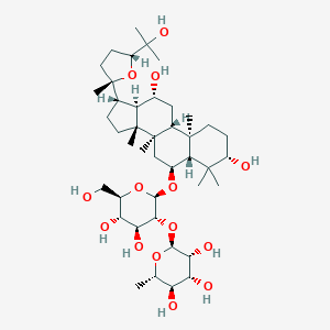 molecular formula C42H72O14 B192204 Pseudoginsenoside FII CAS No. 69884-00-0