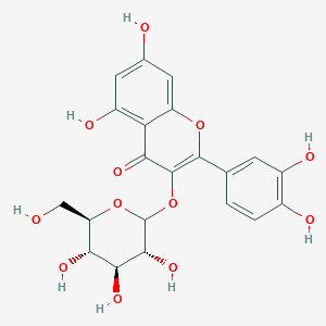 molecular formula C21H20O12 B192228 Isoquercetin CAS No. 482-35-9