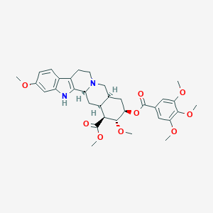 molecular formula C33H40N2O9 B192253 利血平 CAS No. 50-55-5