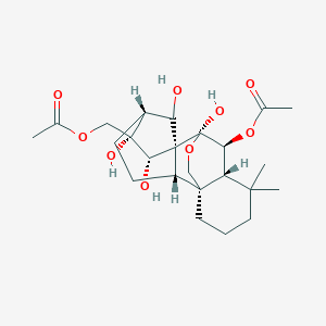 molecular formula C24H36O9 B192255 拉布菲林 H CAS No. 102641-82-7