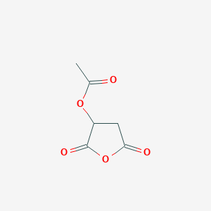 molecular formula C6H6O5 B019226 2,5-二氧六环-3-乙酸酯 CAS No. 24766-96-9