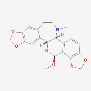 molecular formula C21H21NO6 B192271 罗伊定 CAS No. 2718-25-4