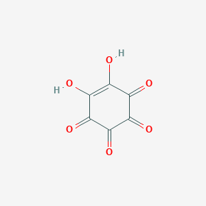 molecular formula C6H2O6 B192272 Rhodizonic acid CAS No. 118-76-3