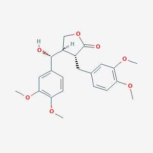 molecular formula C22H26O7 B019232 图皮木脂素 A CAS No. 69586-96-5