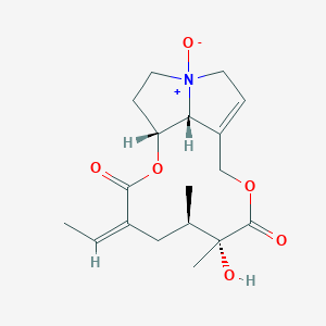 molecular formula C18H25NO6 B192360 氧化仙尼可宁 CAS No. 13268-67-2