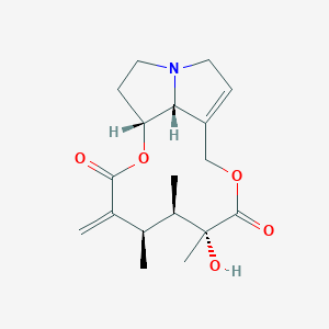 molecular formula C18H25NO5 B192362 千里光碱 CAS No. 72755-25-0