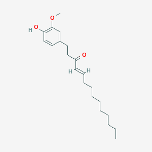 molecular formula C21H32O3 B192378 [10]-姜酚 CAS No. 36752-54-2