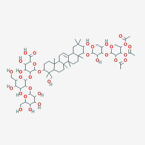 molecular formula C64H100O31 B192434 大豆皂苷Aa CAS No. 117230-33-8