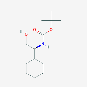 B019247 (S)-tert-Butyl (1-cyclohexyl-2-hydroxyethyl)carbamate CAS No. 107202-39-1