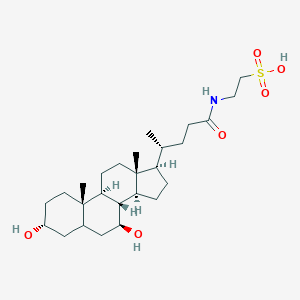 molecular formula C26H45NO6S B192484 Tauroursodeoxycholic acid CAS No. 14605-22-2