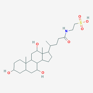 molecular formula C26H45NO7S B192485 Taurocholic acid CAS No. 81-24-3