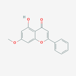 molecular formula C16H12O4 B192502 Tectochrysin CAS No. 520-28-5