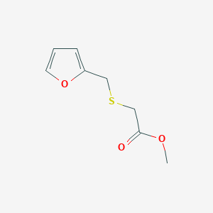 molecular formula C8H10O3S B019251 Methyl (2-furfurylthio)acetate CAS No. 108499-33-8