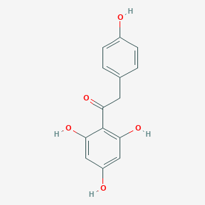 molecular formula C14H12O5 B192511 2-(4-Hydroxyphenyl)-1-(2,4,6-trihydroxyphenyl)ethanone CAS No. 15485-65-1