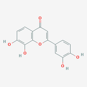 molecular formula C15H10O6 B192514 7,8,3',4'-Tetrahydroxyflavone CAS No. 3440-24-2