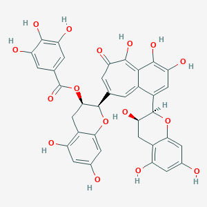 molecular formula C36H28O16 B192532 茶黄素单没食子酸酯 CAS No. 30462-34-1