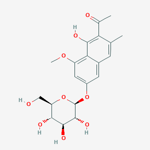 molecular formula C20H24O9 B192543 Tinnevellin glucoside CAS No. 80358-06-1