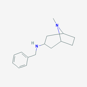 B019260 N-benzyl-8-methyl-8-azabicyclo[3.2.1]octan-3-amine CAS No. 101353-61-1