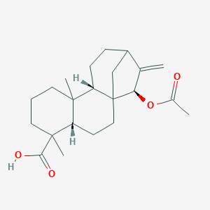 molecular formula C22H32O4 B192686 木兰酸 CAS No. 6619-97-2