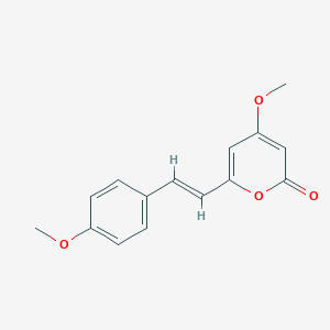 molecular formula C15H14O4 B192687 杨高宁 CAS No. 500-62-9