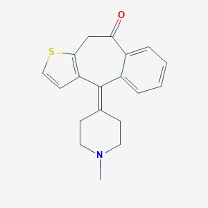 2-(1-Methylpiperidin-4-ylidene)-6-thiatricyclo[8.4.0.03,7]tetradeca-1(14),3(7),4,10,12-pentaen-9-one