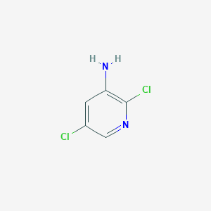 molecular formula C5H4Cl2N2 B019286 3-アミノ-2,5-ジクロロピリジン CAS No. 78607-32-6