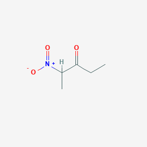 molecular formula C5H9NO3 B019293 2-硝基-3-戊酮 CAS No. 13485-58-0