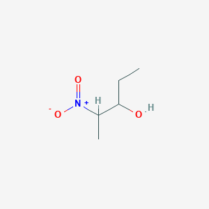 molecular formula C5H11NO3 B019294 2-硝基-3-戊醇 CAS No. 20575-40-0