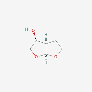 B192951 (3R,3aR,6aS)-Hexahydrofuro[2,3-b]furan-3-ol CAS No. 252873-00-0