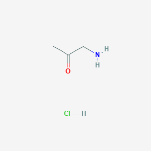 molecular formula C3H8ClNO B019296 氨基丙酮盐酸盐 CAS No. 7737-17-9