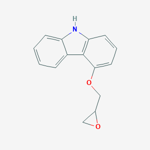 molecular formula C15H13NO2 B193025 4-(环氧-2-基甲氧基)-9H-咔唑 CAS No. 51997-51-4