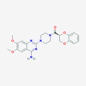 molecular formula C23H25N5O5 B193074 Doxazosin, (R)- CAS No. 70918-17-1