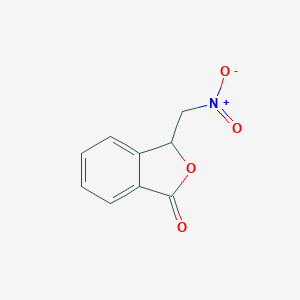 molecular formula C9H7NO4 B019312 3-(硝基甲基)-2-苯并呋喃-1(3H)-酮 CAS No. 3598-68-3