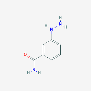 B193163 3-Hydrazinylbenzamide CAS No. 473927-51-4
