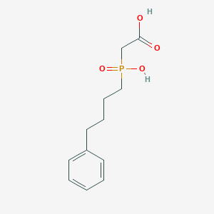 B193168 ((4-Phenylbutyl)hydroxyphosphoryl)acetic acid CAS No. 83623-61-4