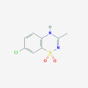 molecular formula C8H7ClN2O2S B193173 地昔氧化 CAS No. 364-98-7