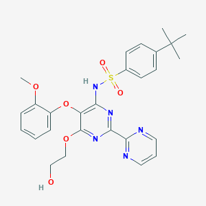 molecular formula C27H29N5O6S B193191 Bosentan CAS No. 147536-97-8