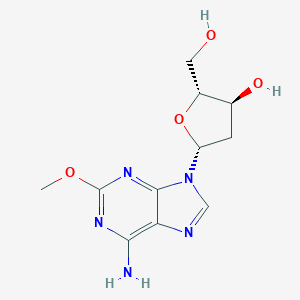 molecular formula C11H15N5O4 B193297 2'-Deoxy-2-methoxyadenosine CAS No. 24757-70-8