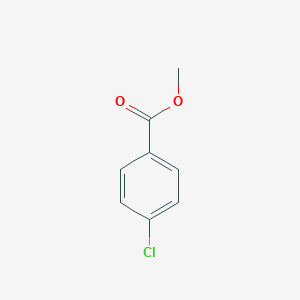 molecular formula C8H7ClO2 B193341 Methyl-4-chlorbenzoat CAS No. 1126-46-1