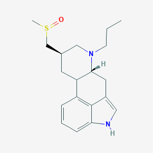 molecular formula C₁₉H₂₆N₂OS B019335 培高利得亚砜 CAS No. 72822-01-6