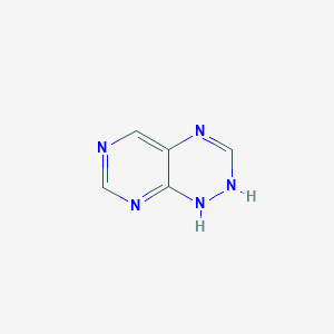 B019340 1,2-Dihydropyrimido[5,4-e][1,2,4]triazine CAS No. 19801-79-7
