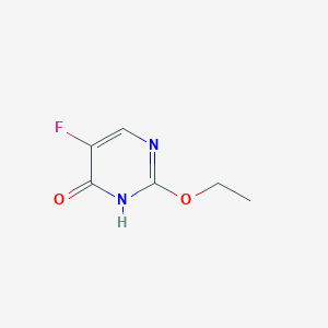 molecular formula C6H7FN2O2 B193423 2-Ethoxy-5-fluorouracil CAS No. 56177-80-1